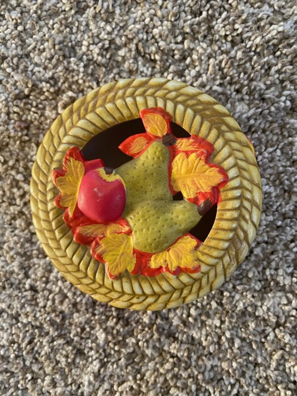 Small Ceramic Fall Harvest Potpourri Box 2-1/8'' by Rite Aid Corp.